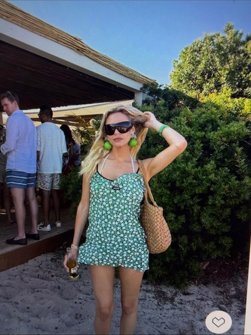 The Row Estelle bag as seen on Morgan Stewart